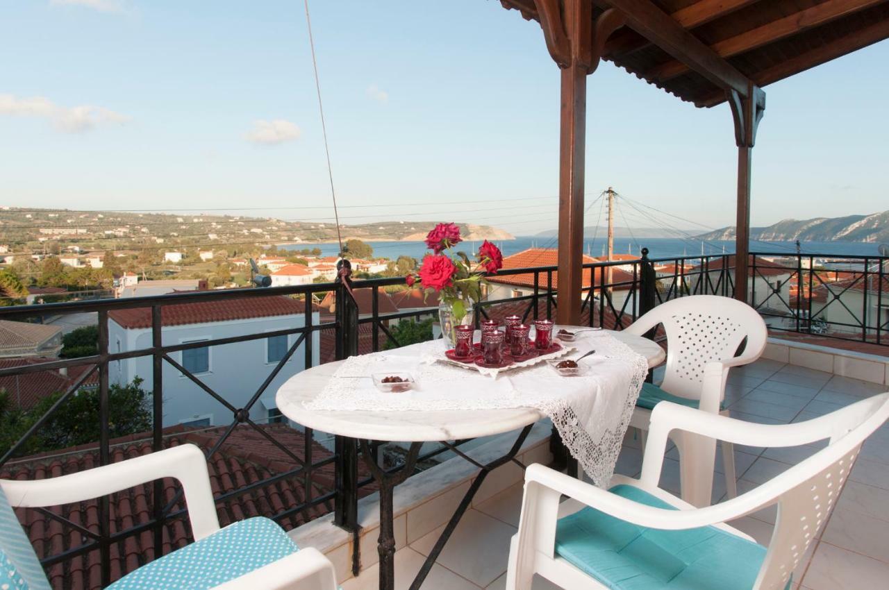 The House Of "Angelina", Magnificent View Of The Sea Apartment Methoni  Exterior photo